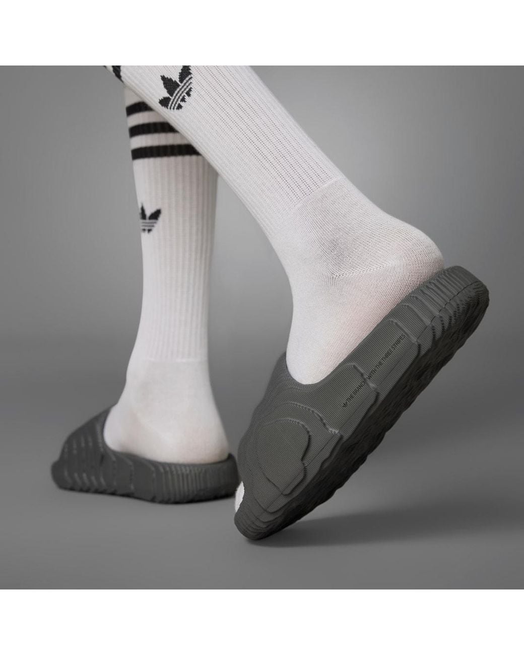 Adidas Gray Island Club Adilette 22 Slides