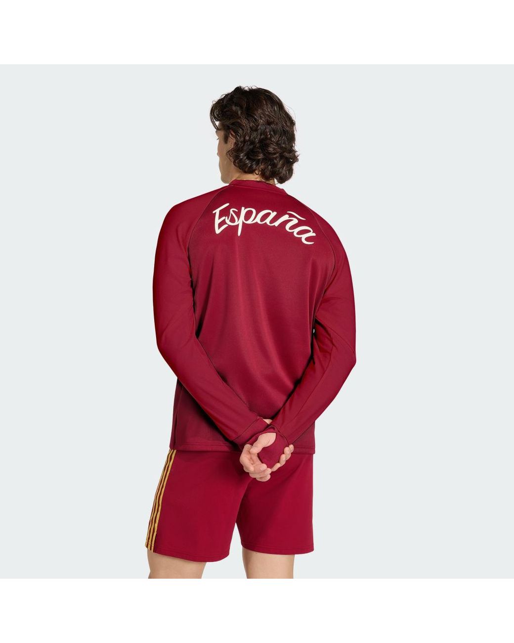 Adidas Red Spain 26 Away Pre Match Warm Top for men