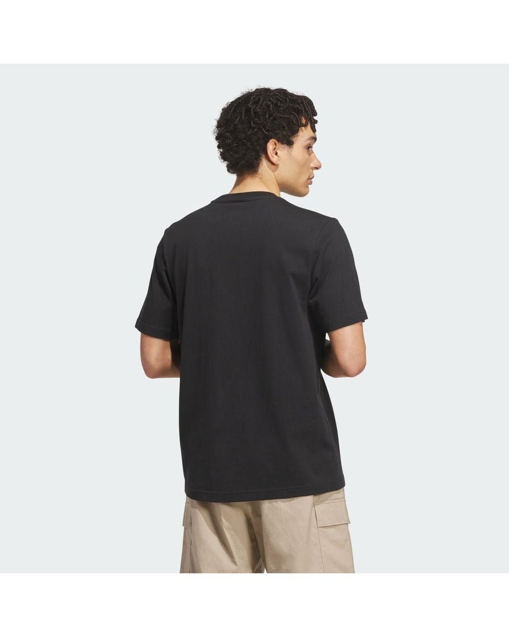 Adidas Black Rock Camo Graphic T-Shirt for men