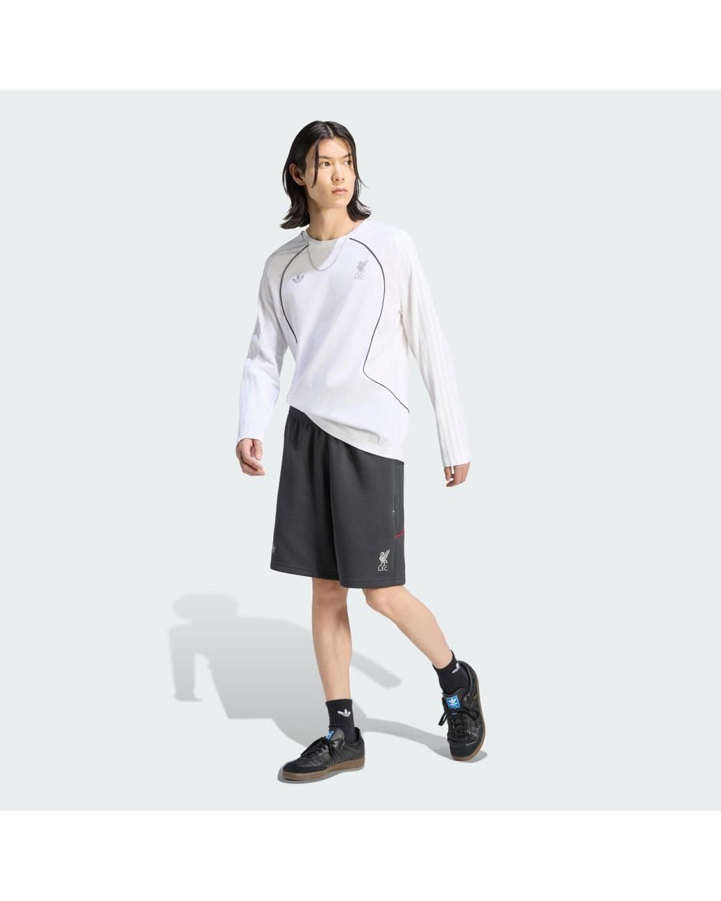 Adidas Originals Gray Liverpool Fc 26/27 Originals Teamgeist 26 Short for men