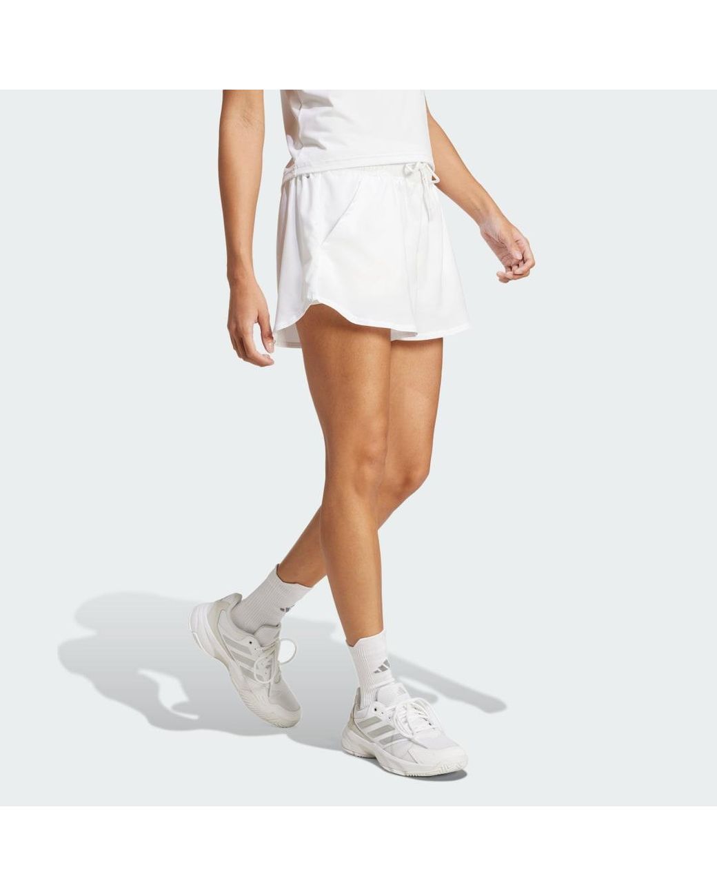 Adidas White Club Tennis Climacool Shorts
