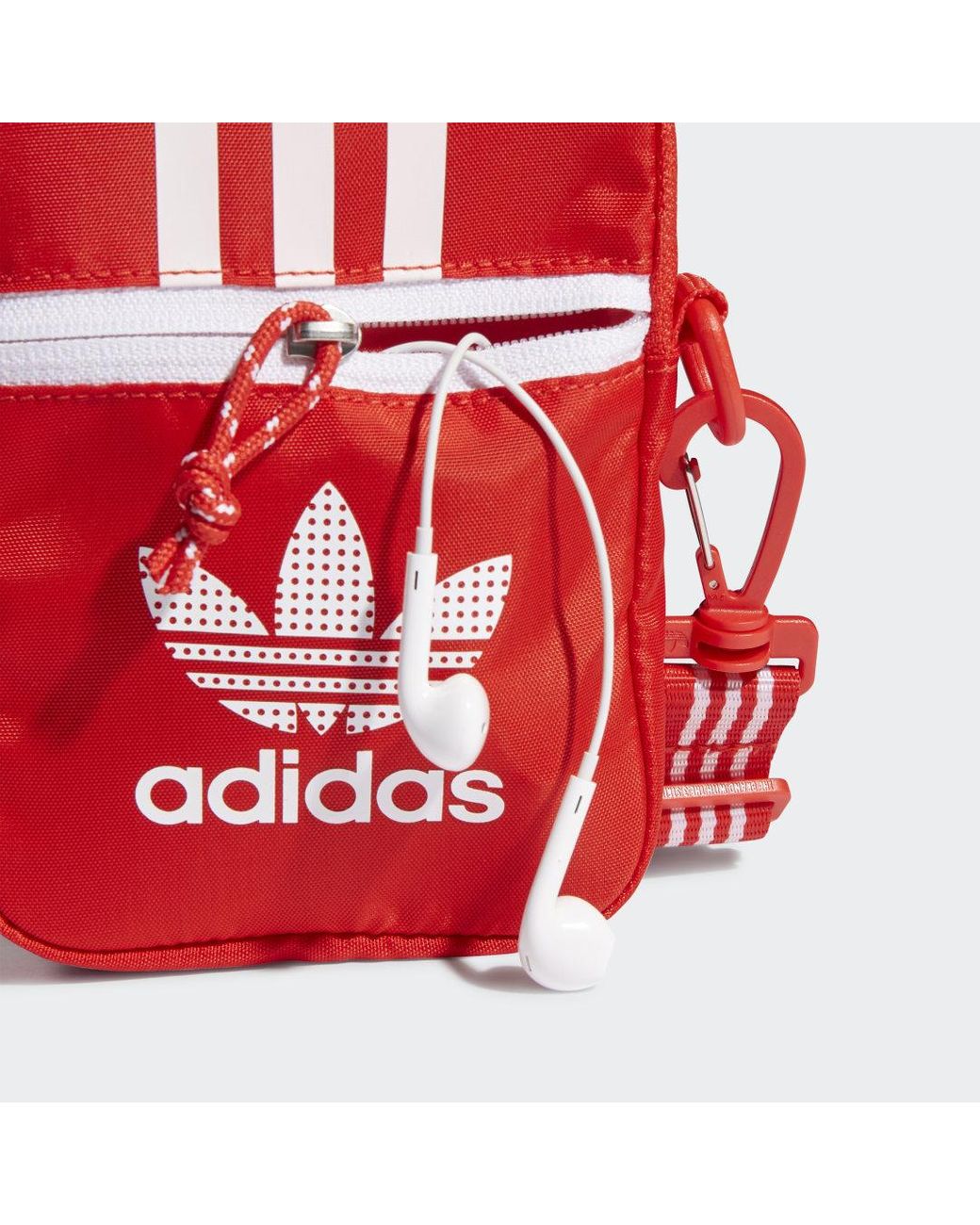 adidas Adicolor Classic Festival Tasche in Rot | Lyst DE