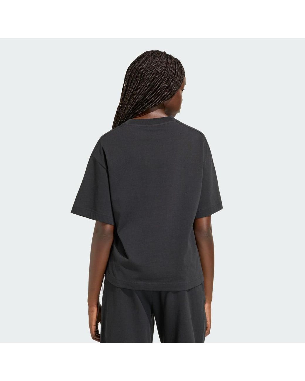 Adidas Black Kit Small Logo T-Shirt