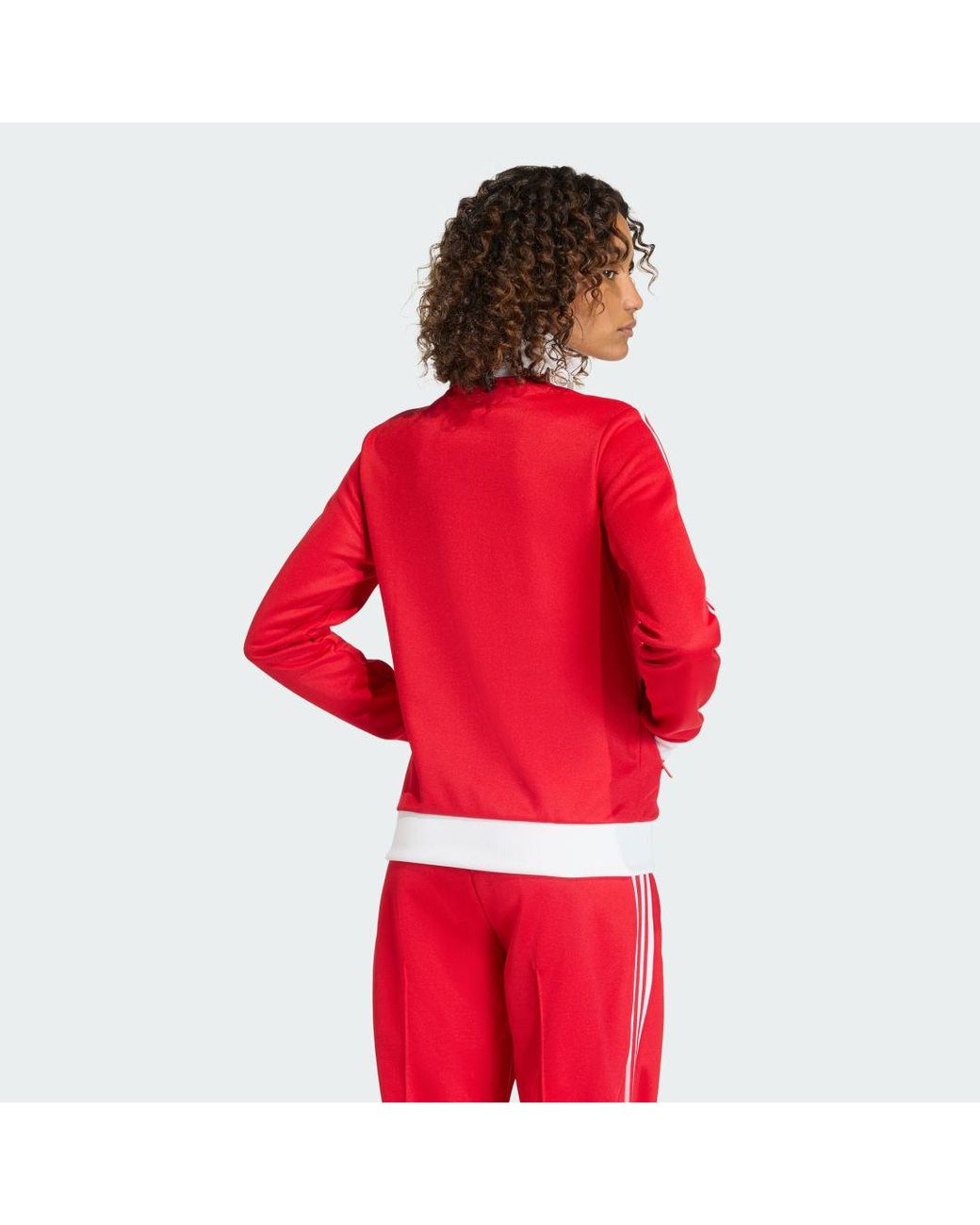 Adidas Red Classic Track Top