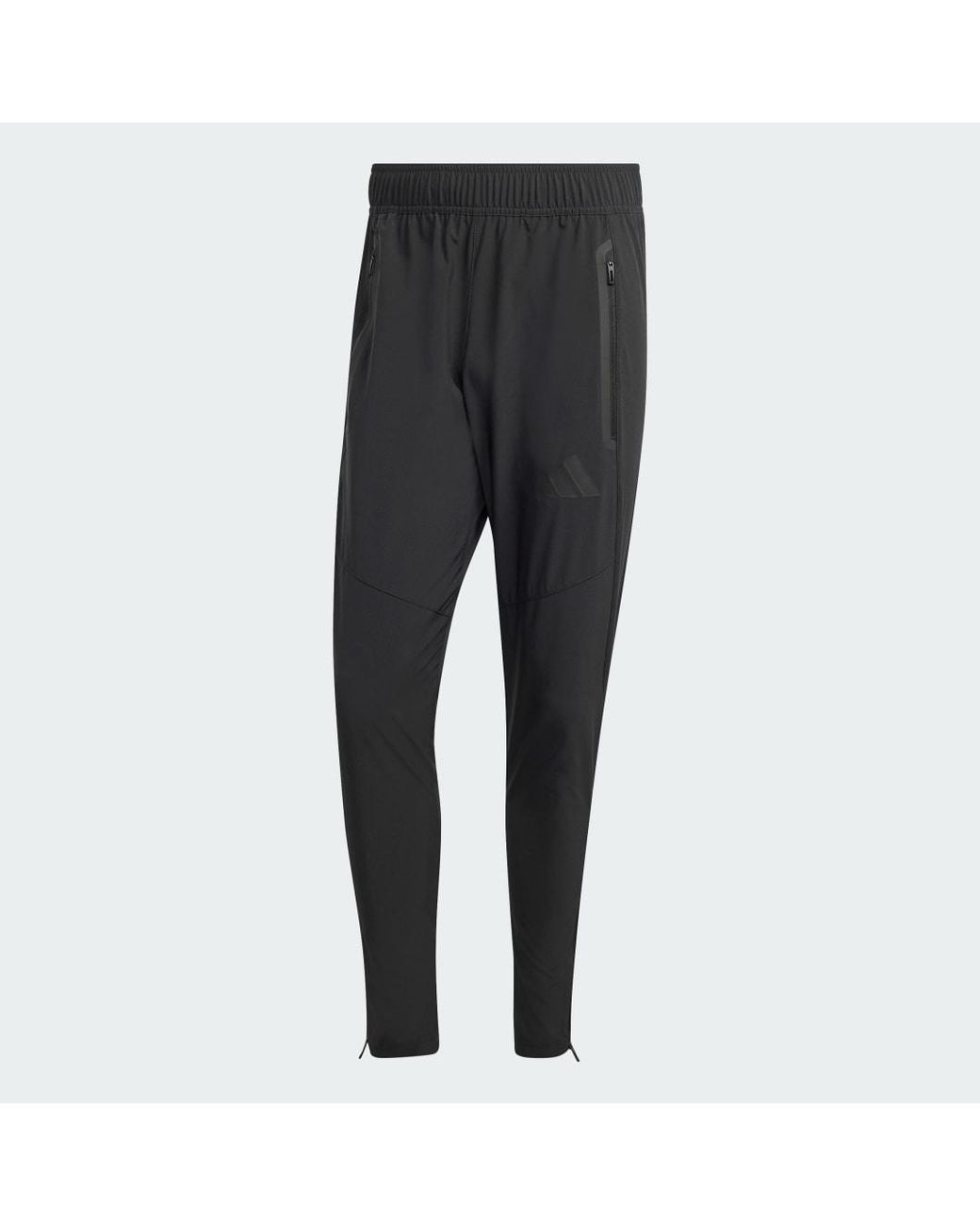 Adidas Black Tiro Travel Woven Tracksuit Bottoms for men