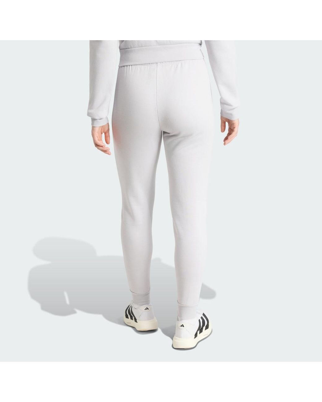 Adidas White Entrada26 Sweat Tracksuit Bottoms