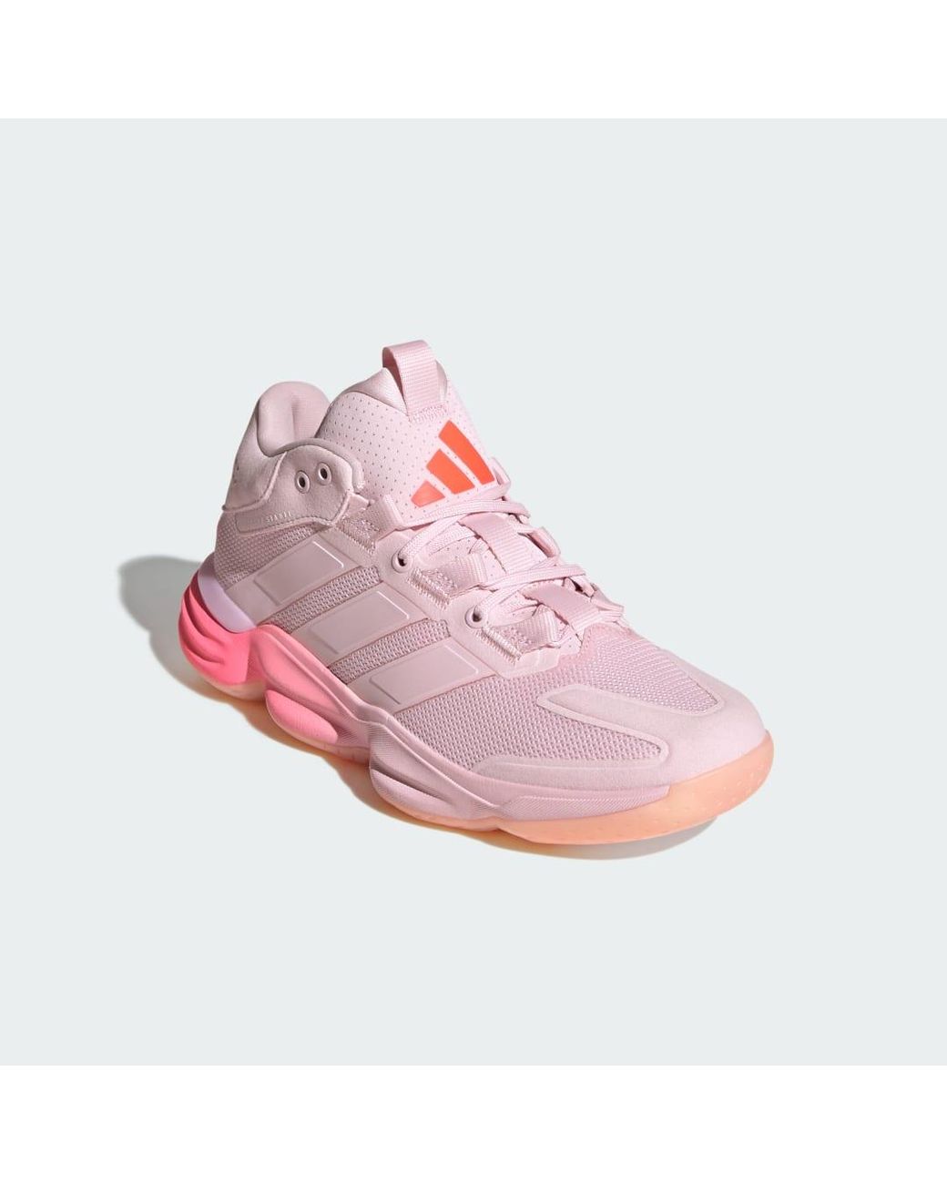 Adidas Pink Court Stabil Indoor Shoes