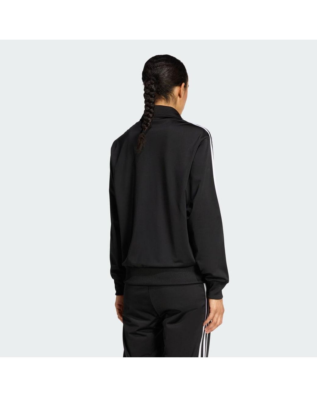 Adidas Black Firebird Track Top Loose