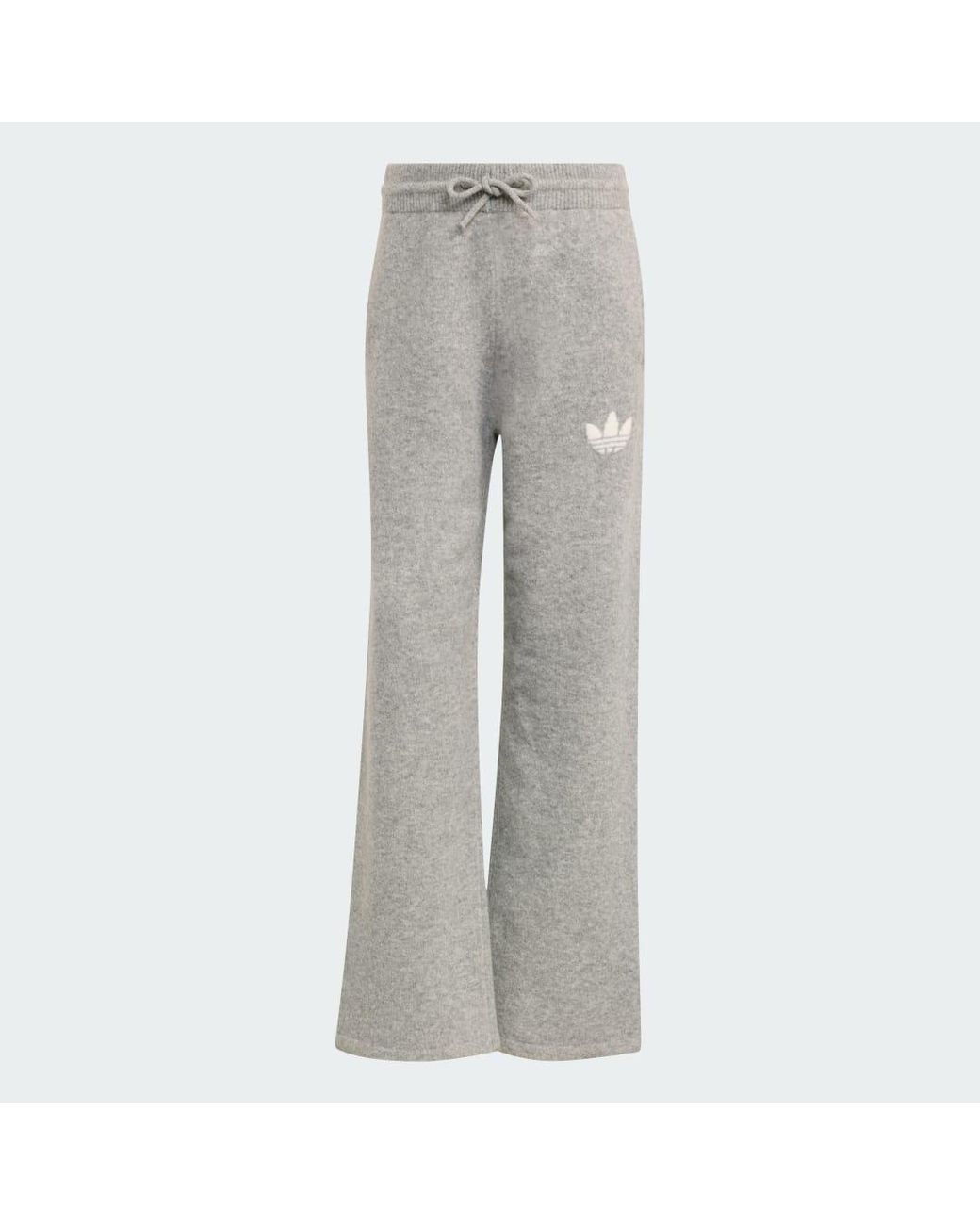Adidas Gray Originals Athletic Dept Knitted Joggers
