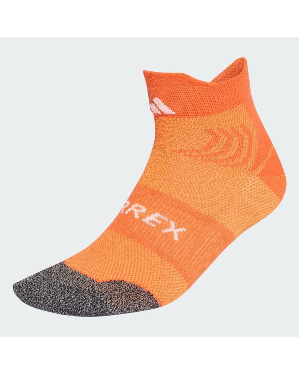 Adidas Orange Terrex Climacool Trail Running Speed Ankle Socks