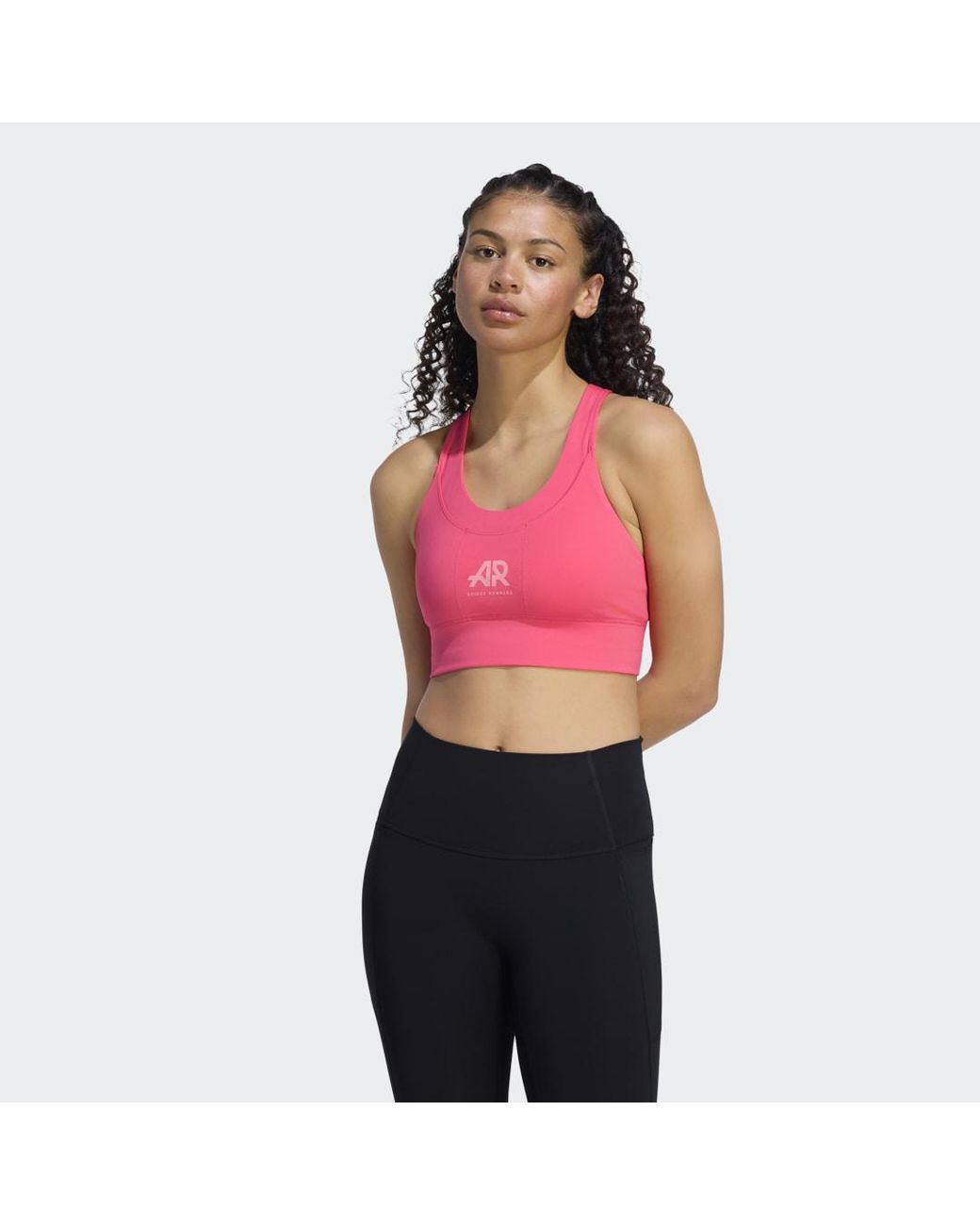 Adidas Pink Adi Runners Bra