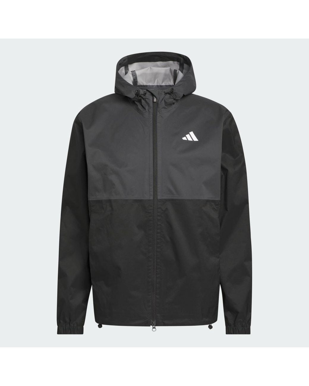 Adidas Black Ultimate365 Climaproof Full-Zip Jacket for men