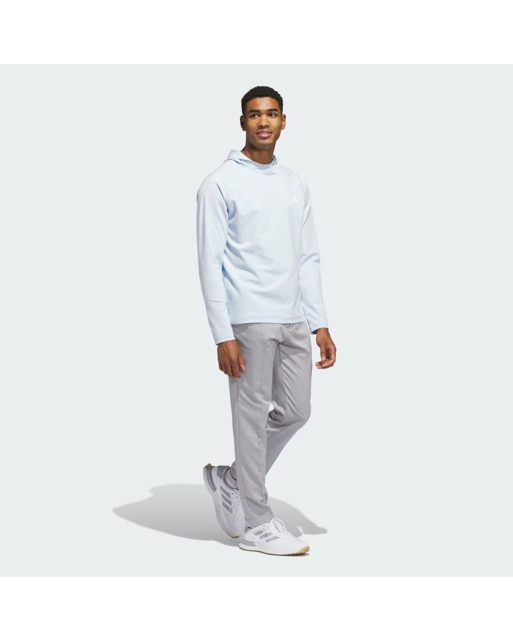 Adidas Blue Ultimate365 Heather Hoodie for men