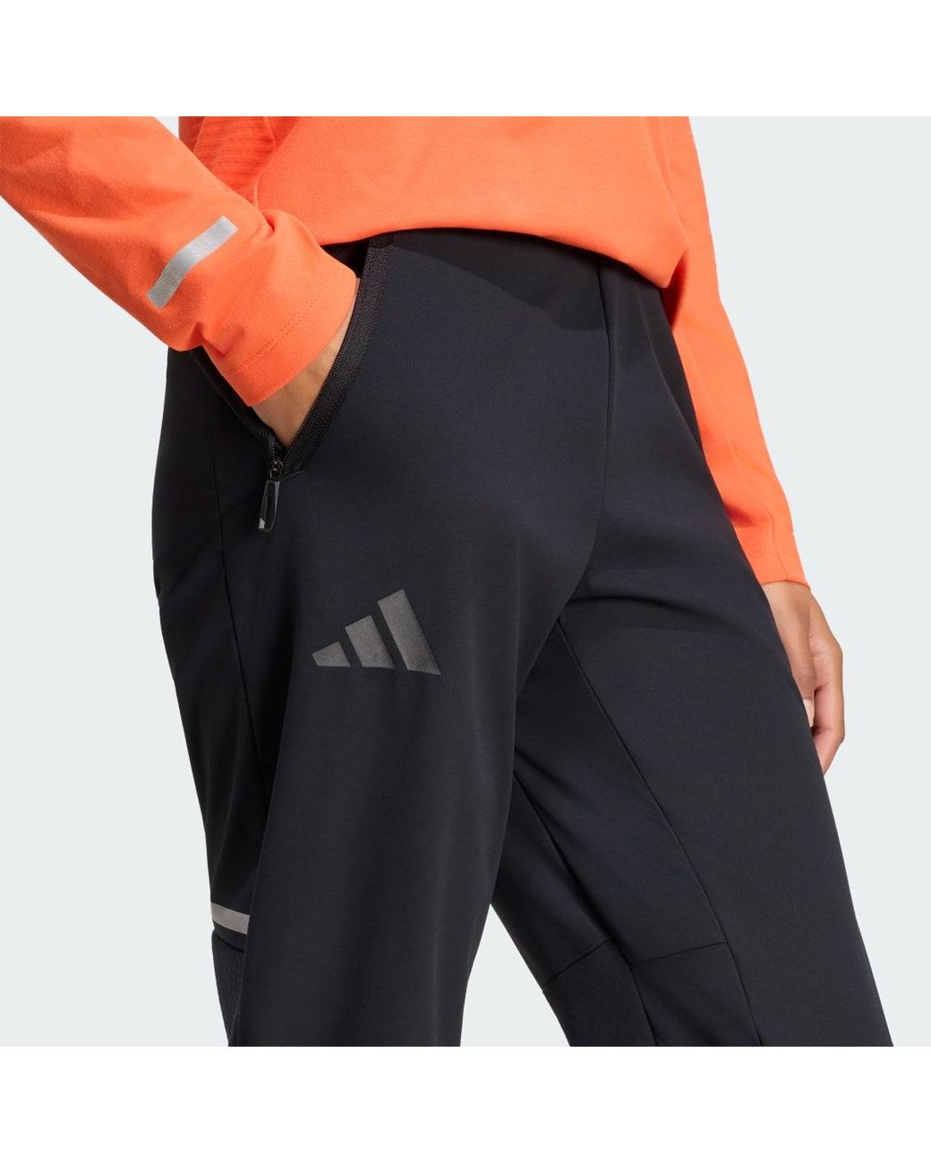 Adidas Blue Terrex Xperior Cross-Country Ski Softshell Joggers