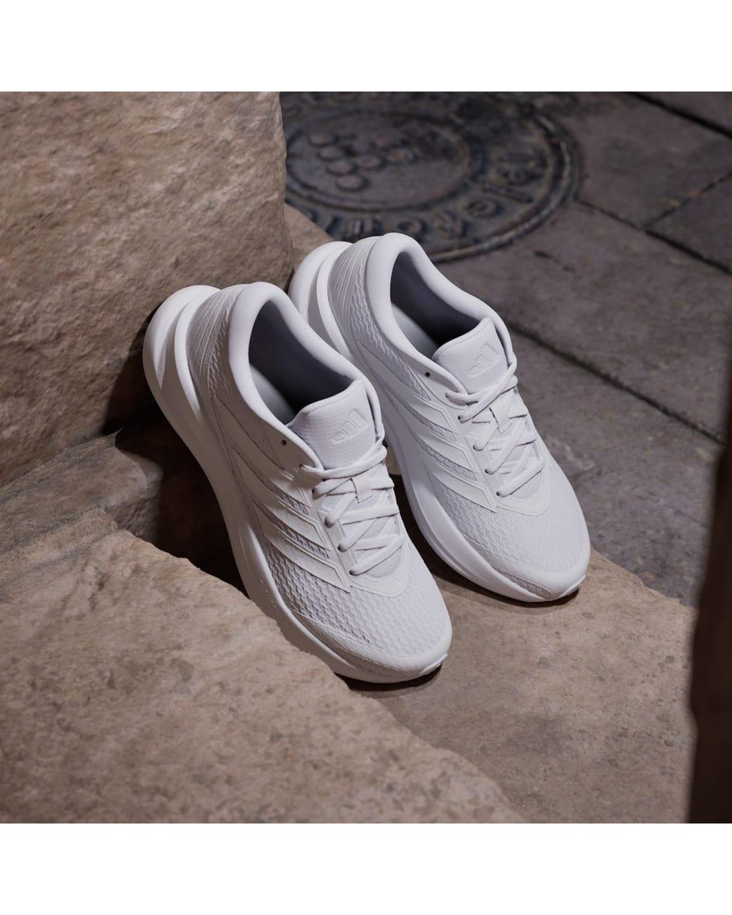 Adidas White Runfalcon Sneakers