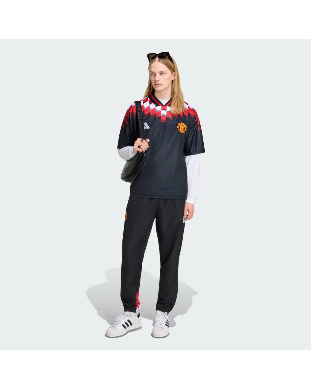 Adidas Red Manchester United Stadium Jersey for men