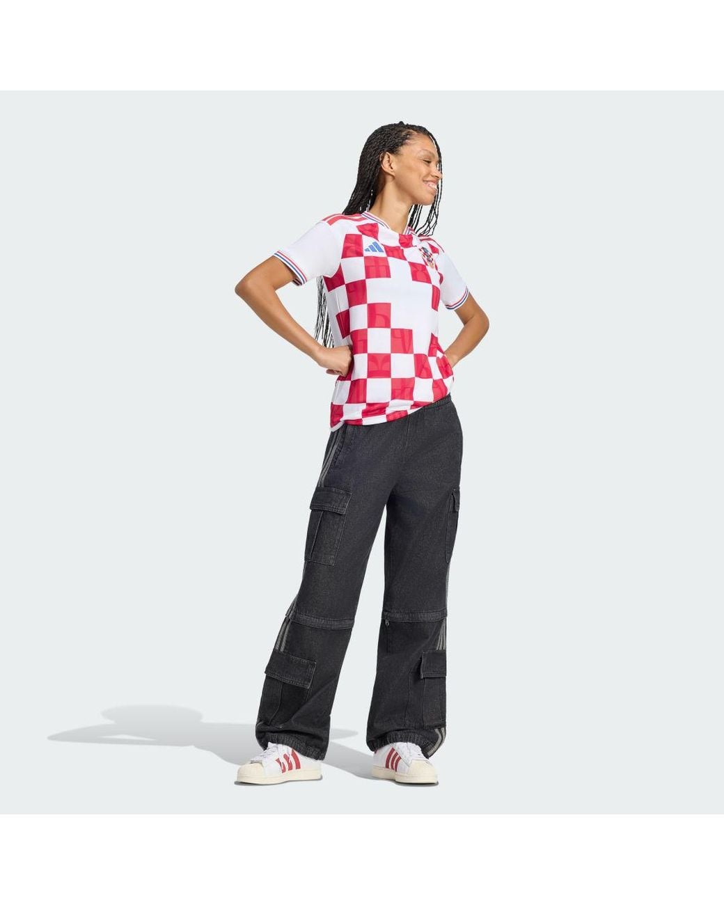 Adidas Red Croatia 26 Home Jersey