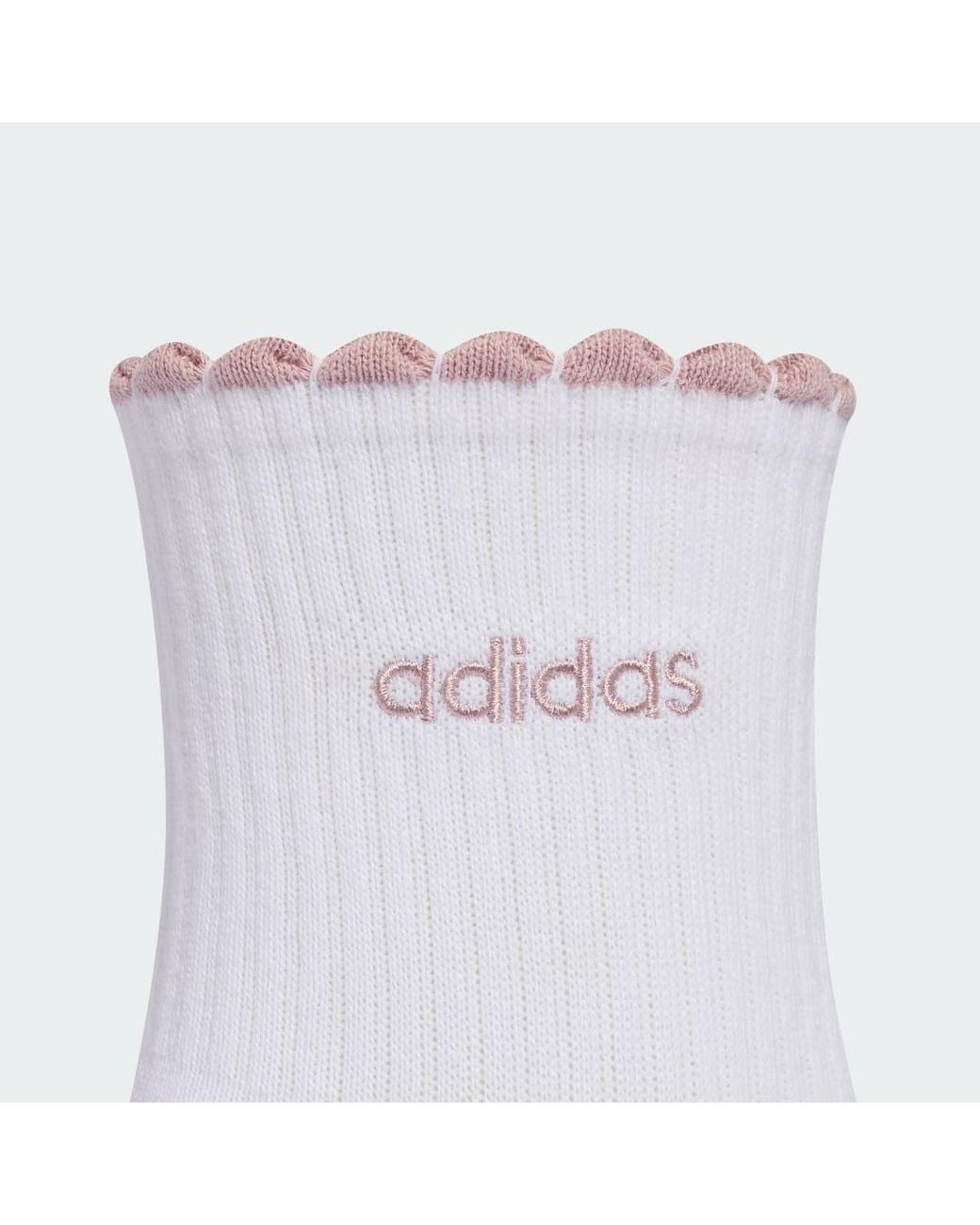 Adidas White Quarter Sock 3 Pair Pack