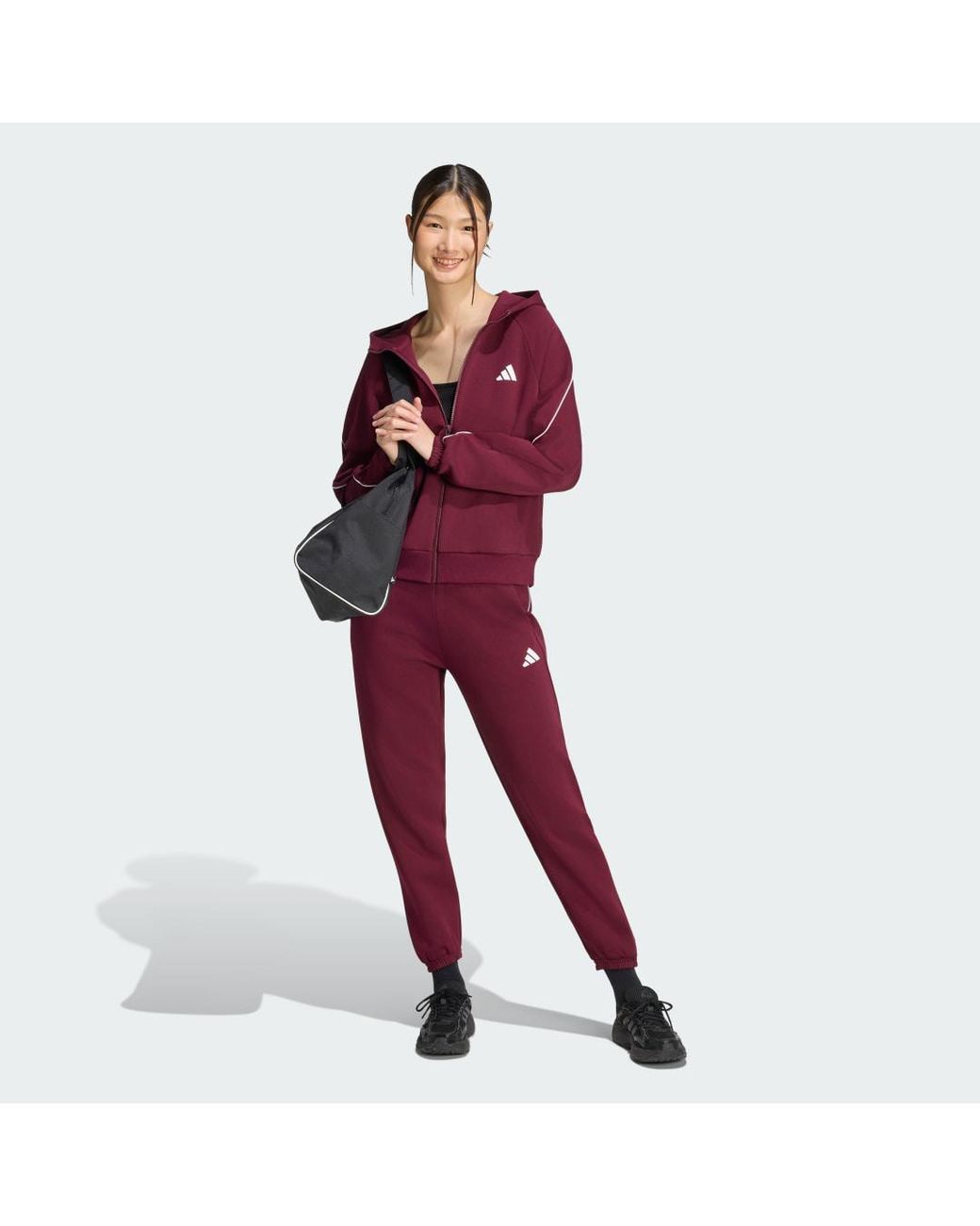 Adidas Red Stadium Small Logo Pant