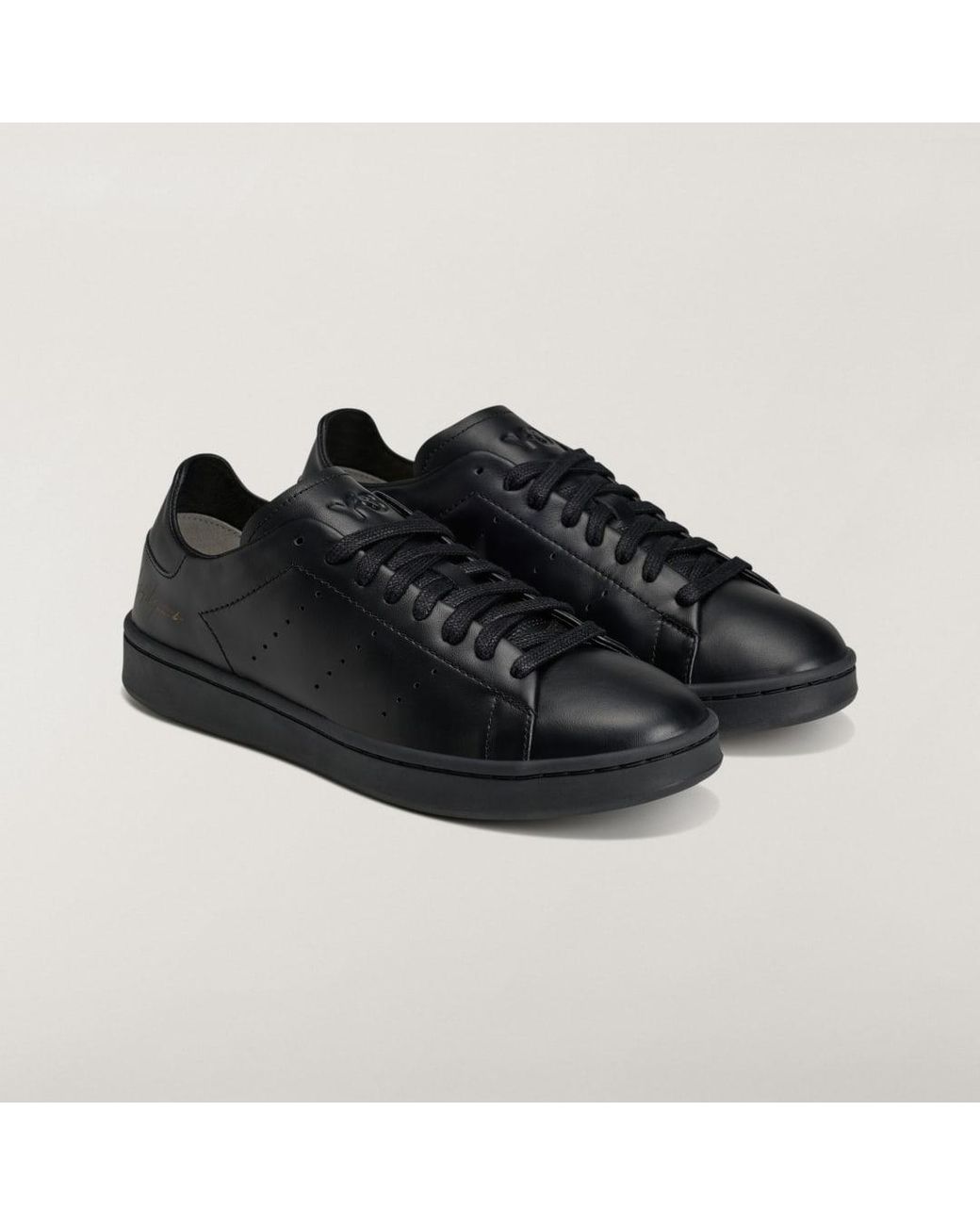Adidas Black Y-3 Stan Smith Trainers