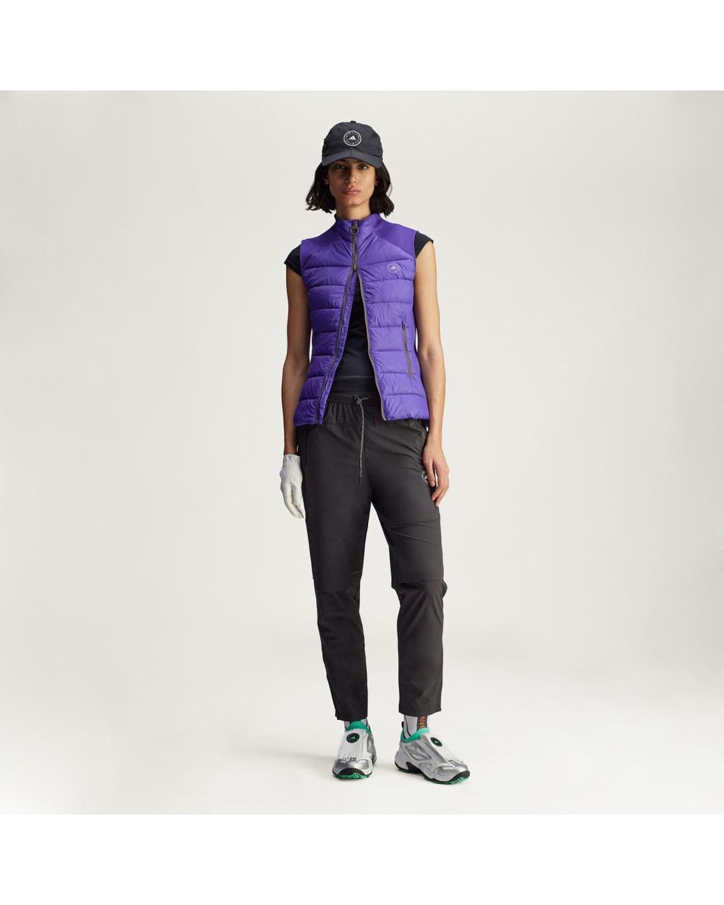 Adidas Purple By Stella Mccartney Truenature Golf Vest