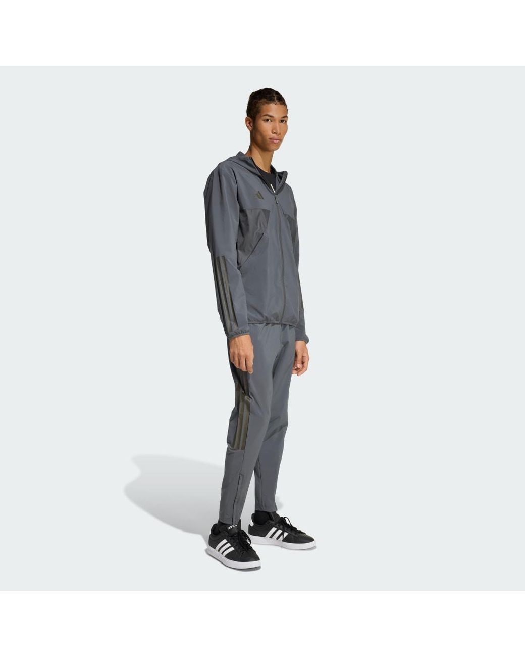 Adidas Gray House Of Tiro Pants for men
