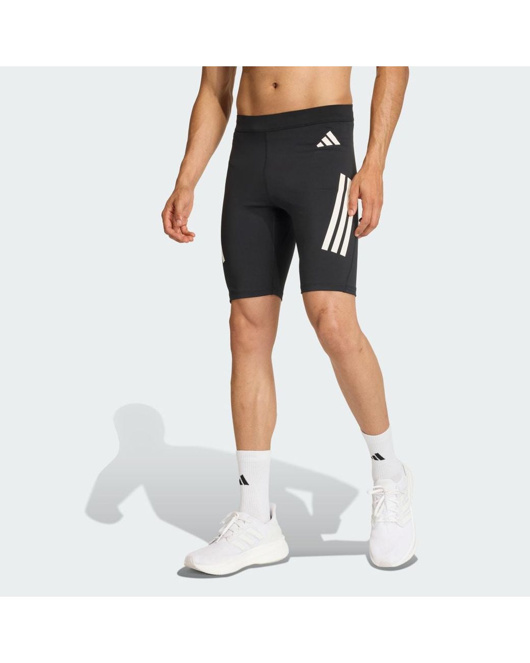 Adidas Blue Adi365 Iconic Running Short Tight for men