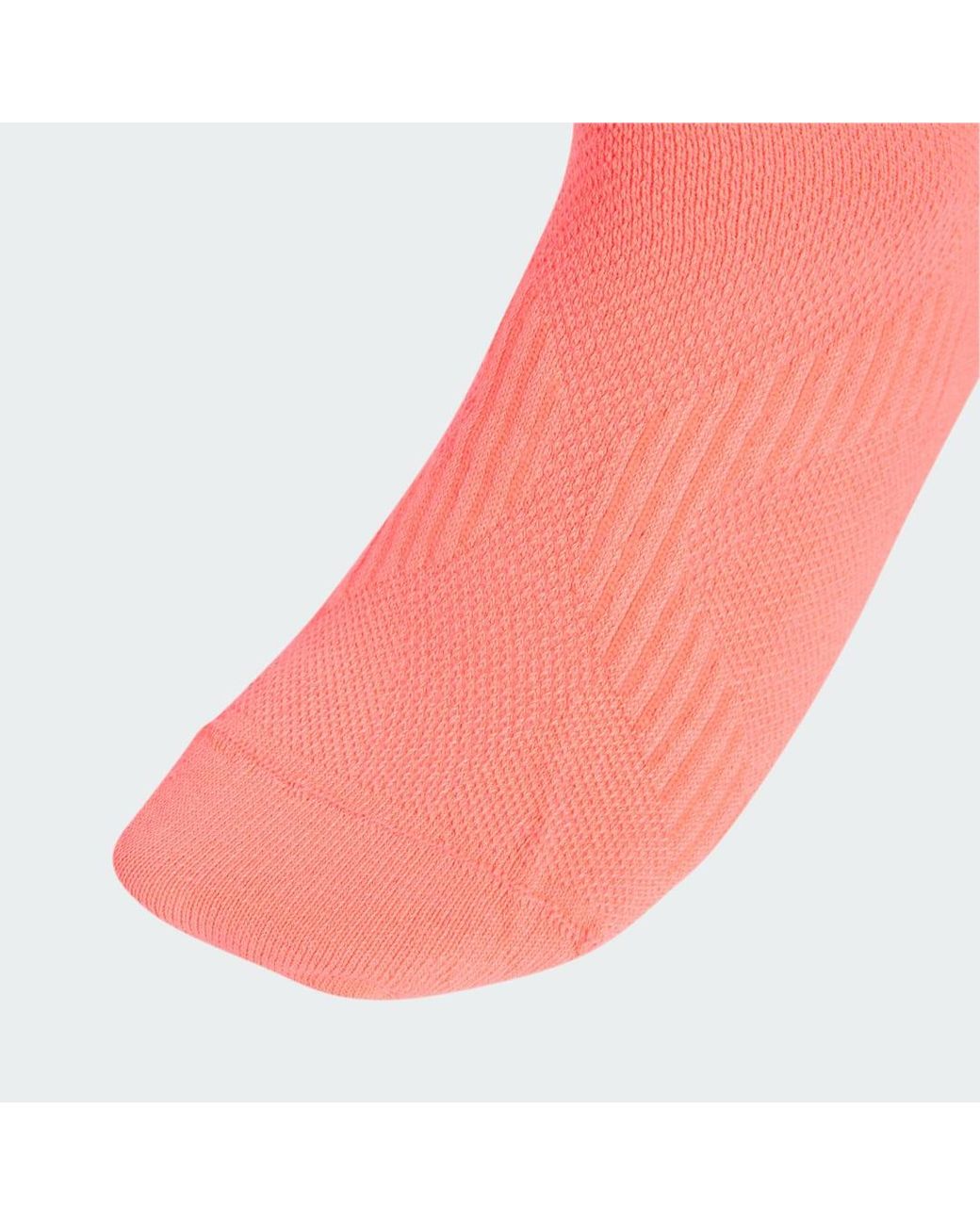 Adidas Pink Running Message Crew Socks