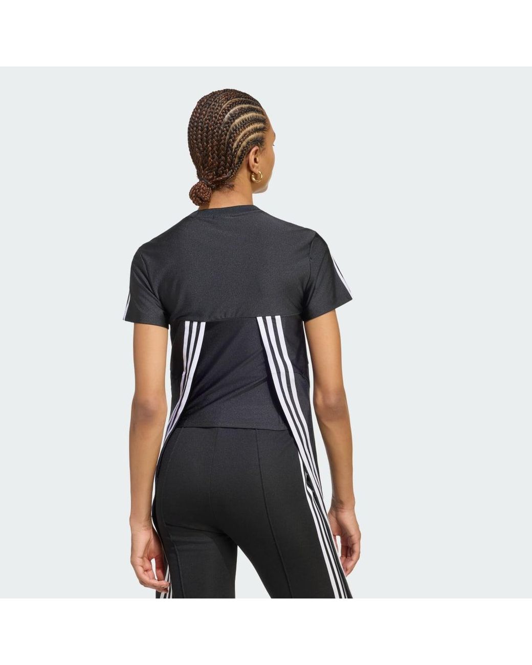 Adidas Black X Mia Marquez Corset T-Shirt