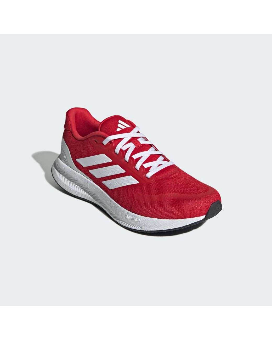 Adidas Red Runfalcon 5 Running Shoes for men
