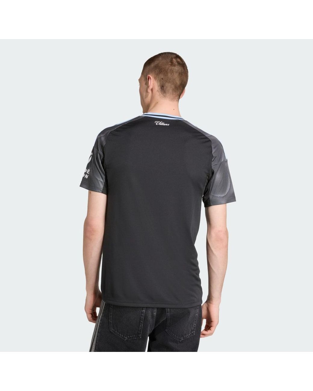 Adidas Aston Villa Fc 25/26 Auswärtstrikot in Black für Herren