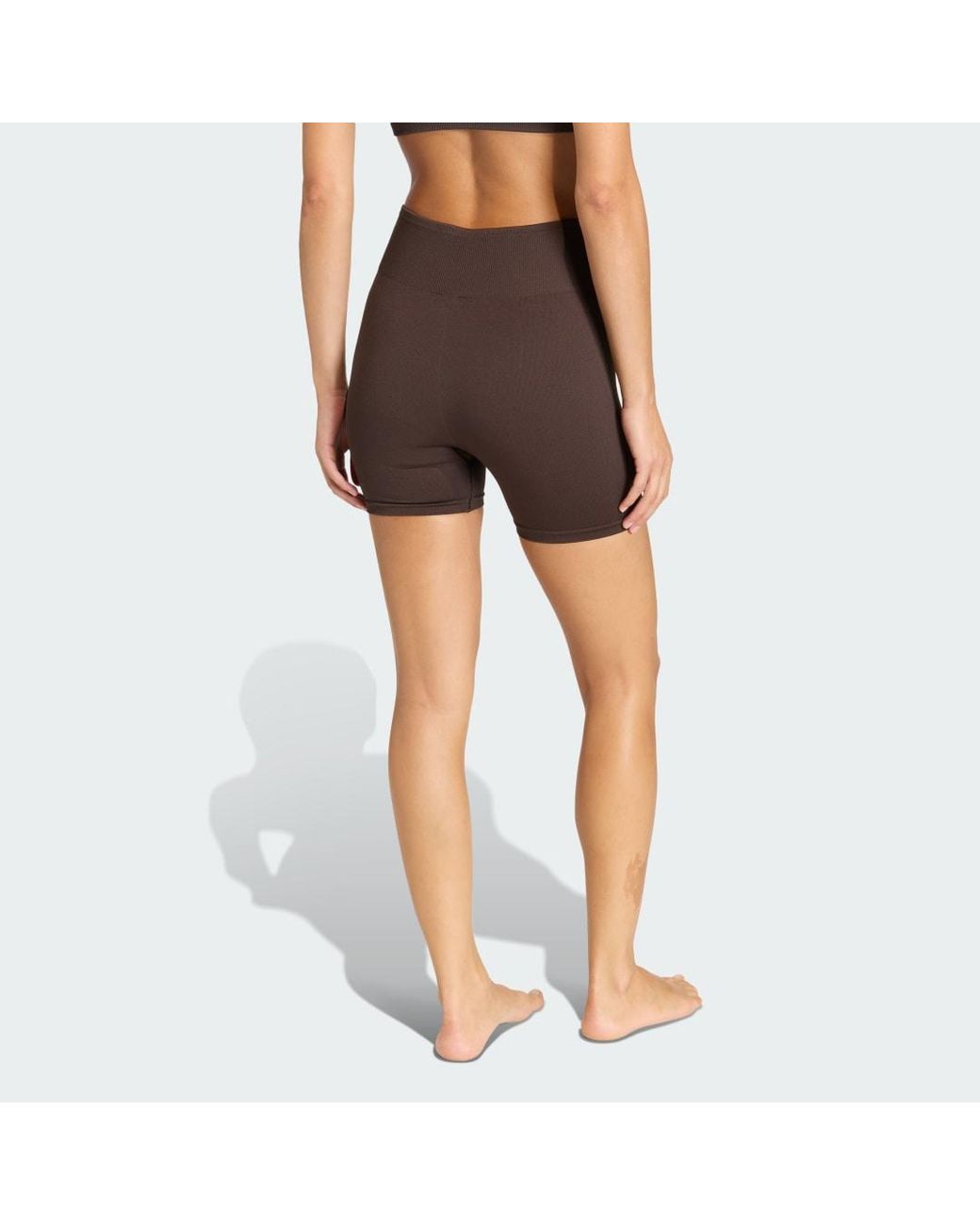 Adidas Multicolor Workout Essentials 4 Inch Leggings Knit