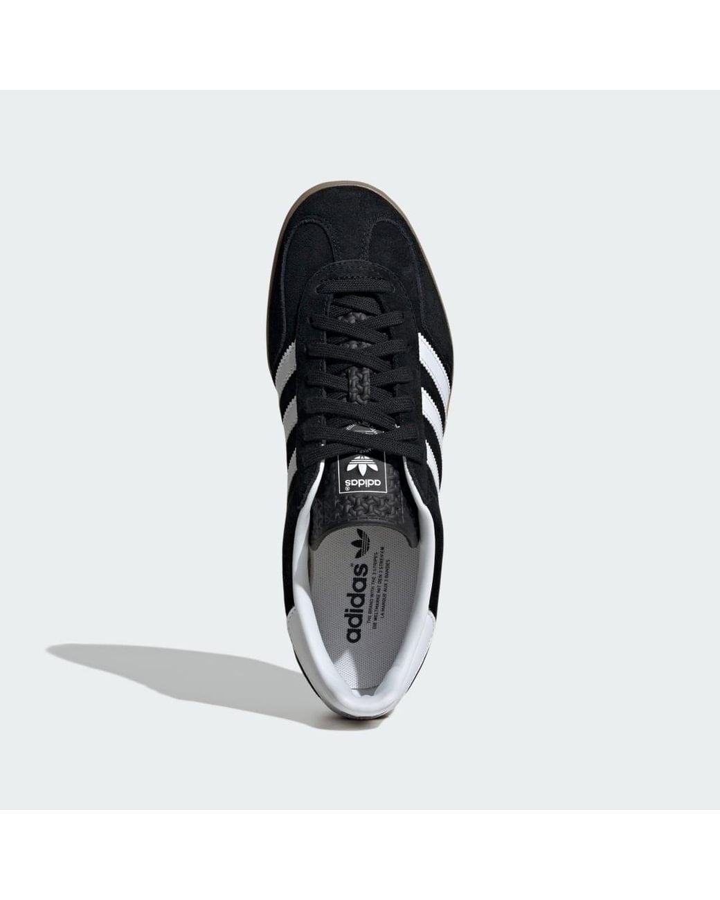 Adidas Black Gazelle Indoor Shoes