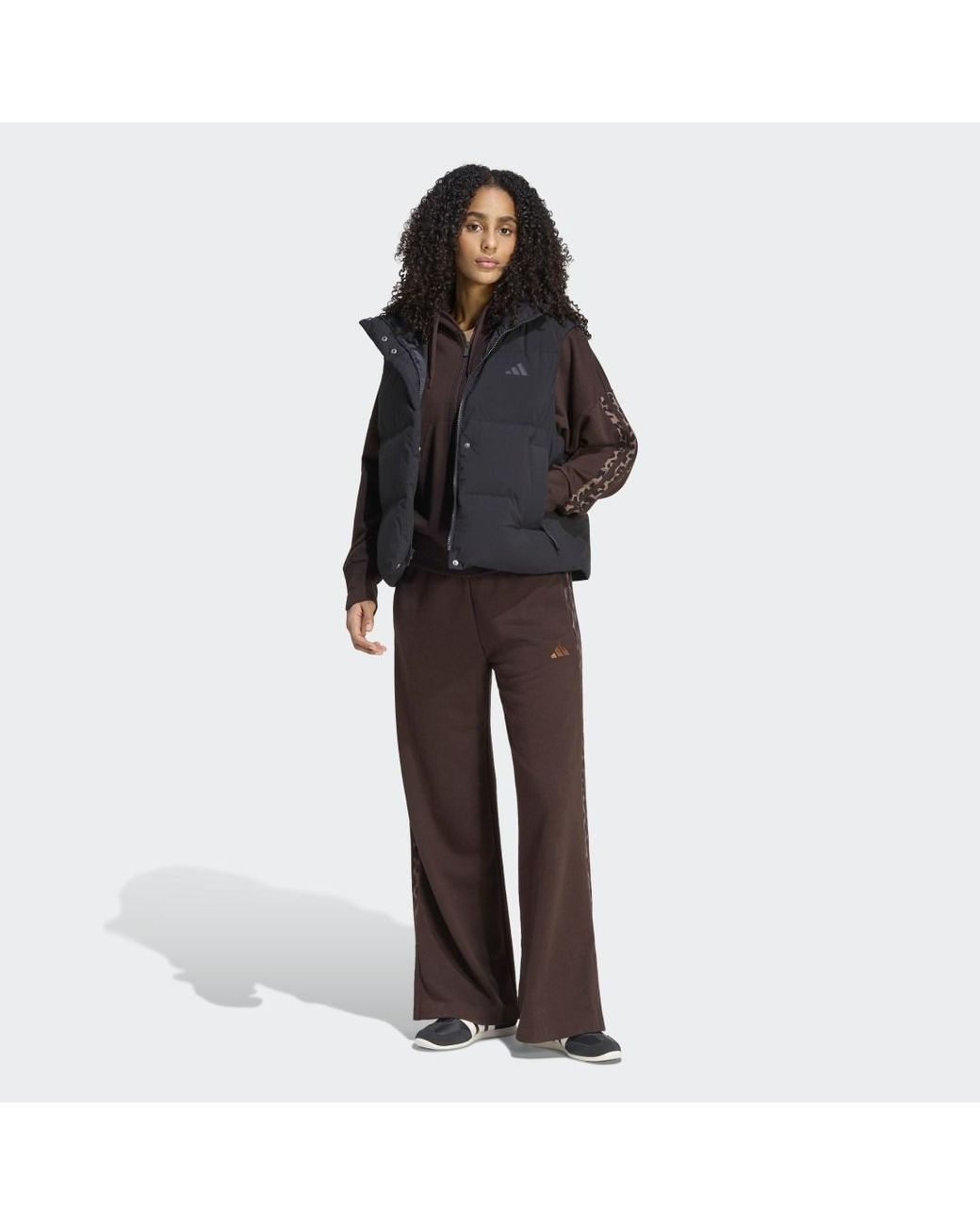 Adidas Black Helionic Down Puffer Vest