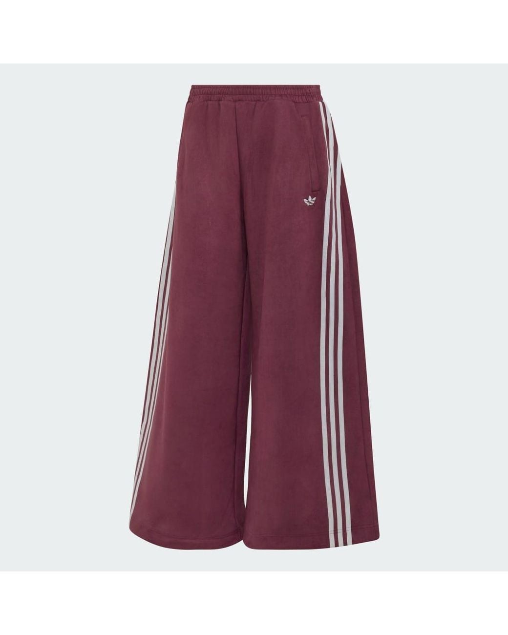 Adidas Purple Adilenium Season 6 Faux Suede Track Pant