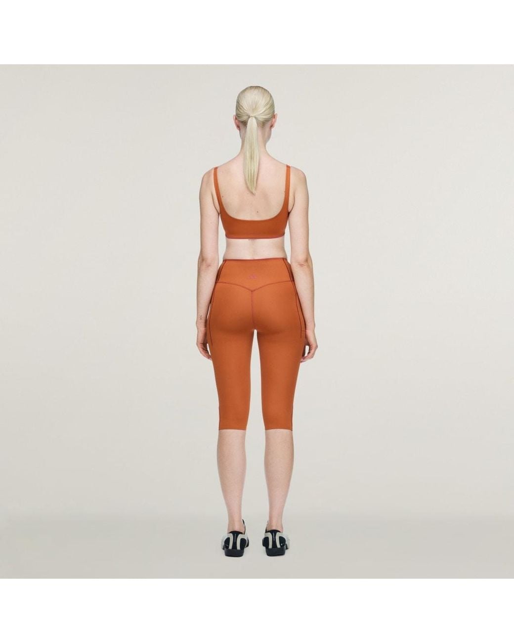Adidas Orange X Entire Studios Optime Training Low Support Bra