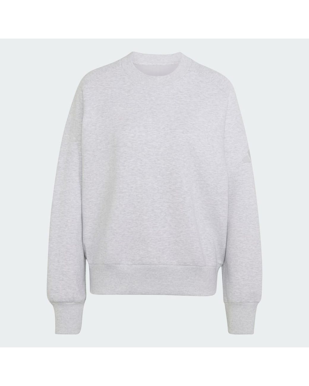 Adidas Blue Soft Lux Loose Sweatshirt