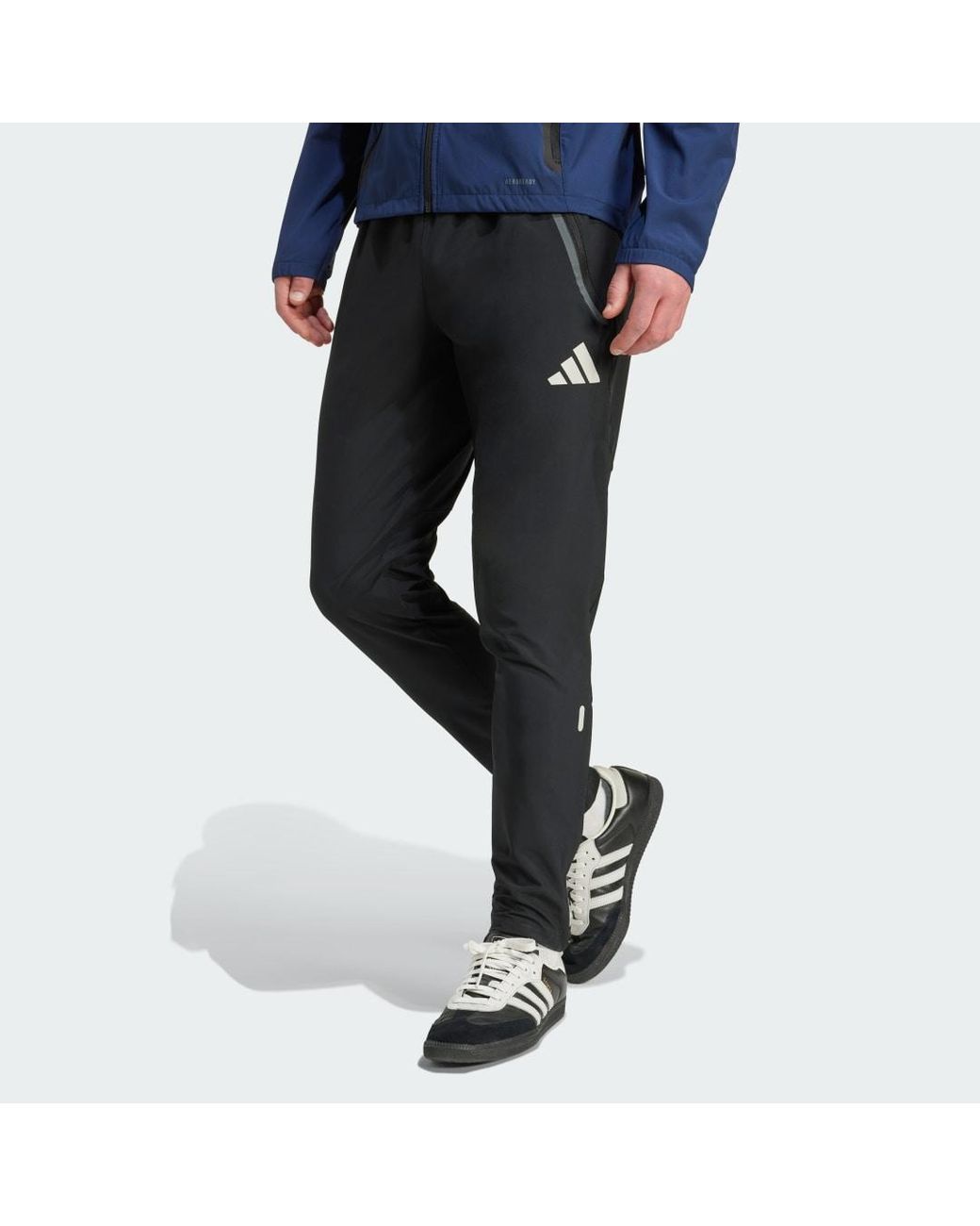 Adidas Black Arsenal Tiro 25 Competition Vis Tech Travel Pants for men