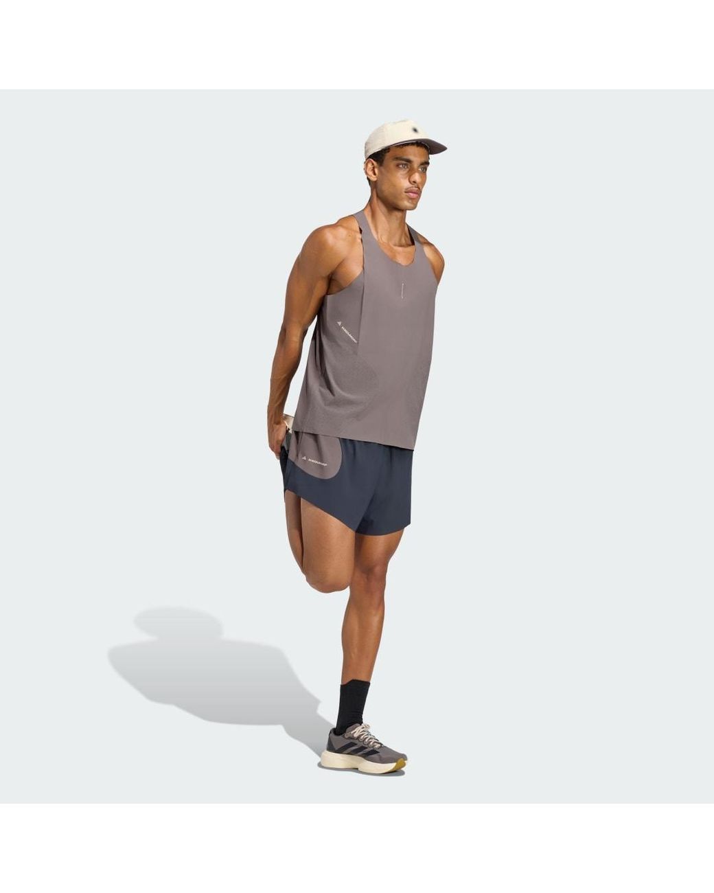 Adidas Blue Running X Hermanos Koumori Shorts for men