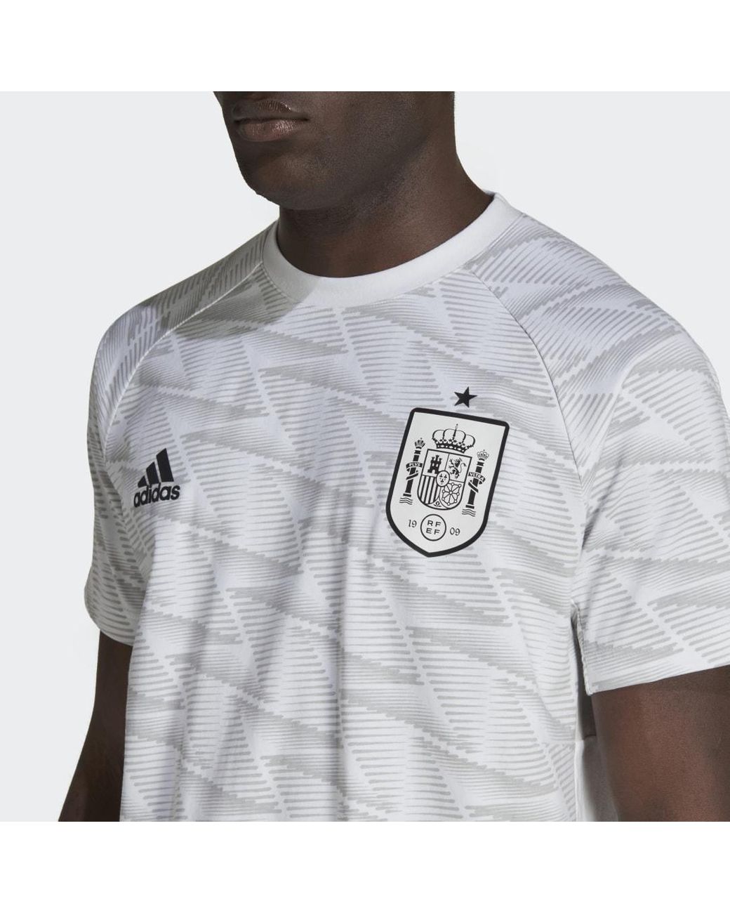 Camiseta Game Day Travel España adidas de hombre de color Blanco | Lyst