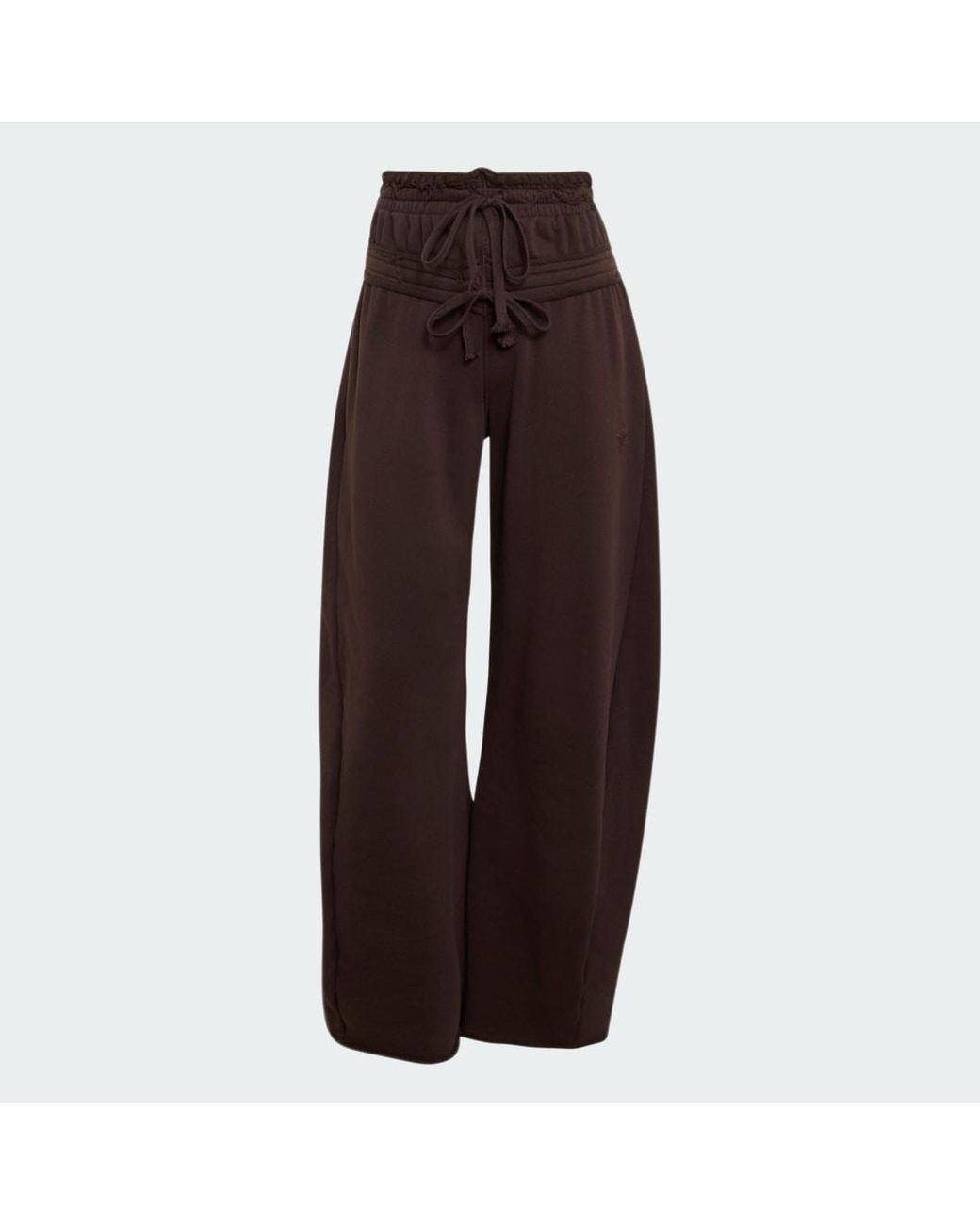 Adidas Brown Sst Double Waisted Pant