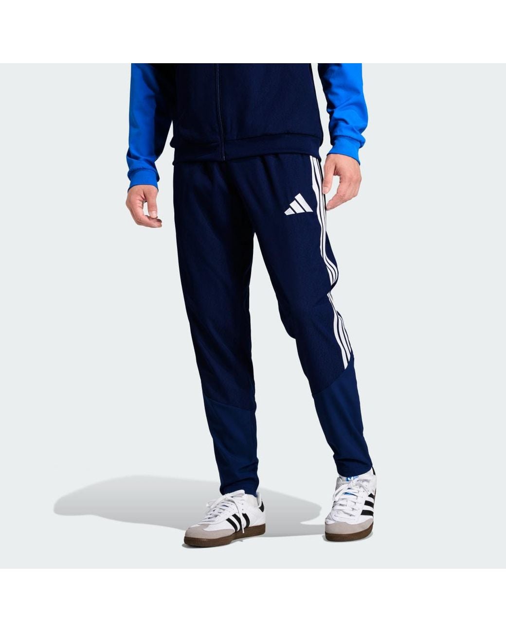 Adidas Blue Tiro 26 Competition Presentation Tracksuit Bottoms for men
