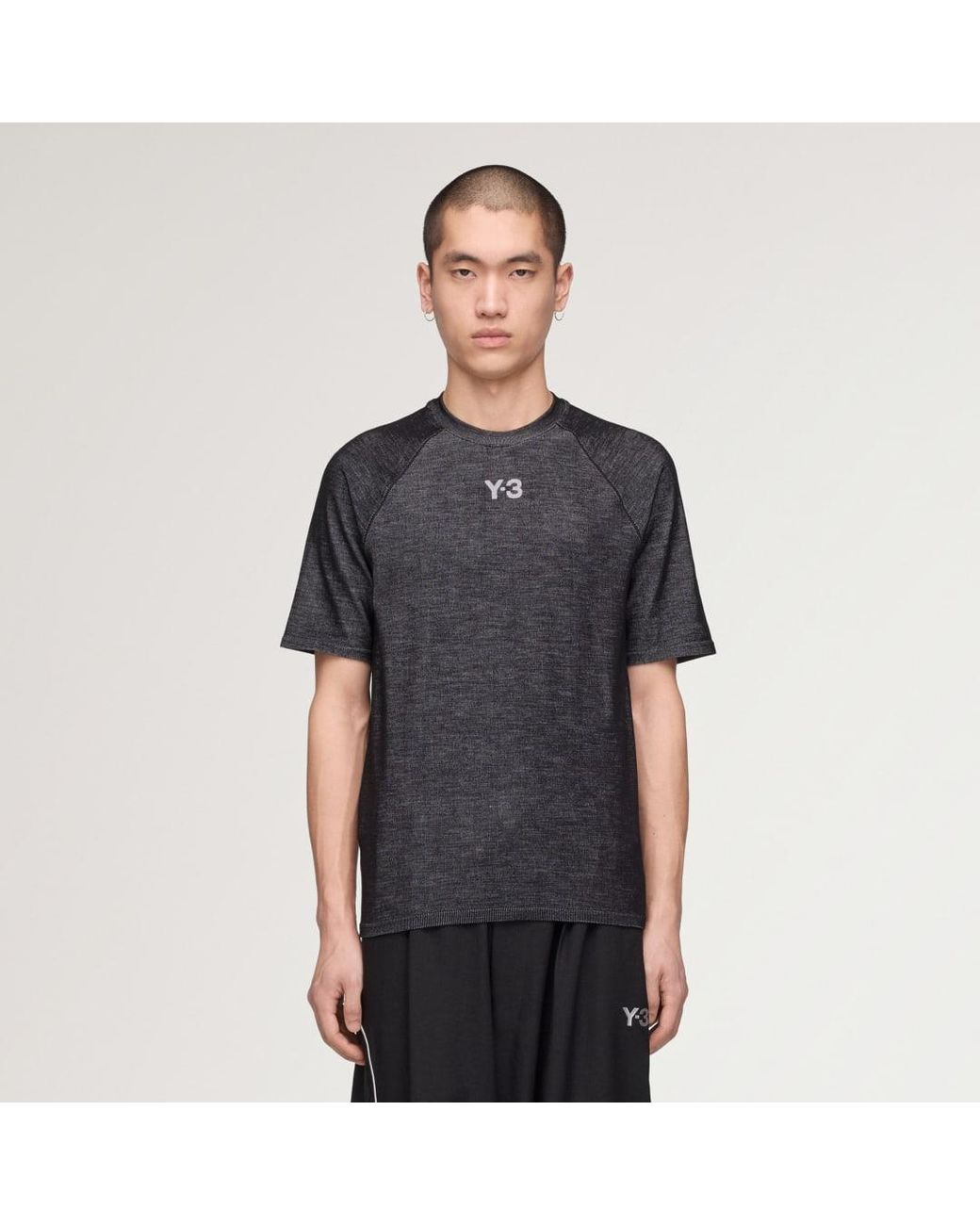 Adidas Black Y-3 Mercedes Engineered T-Shirt