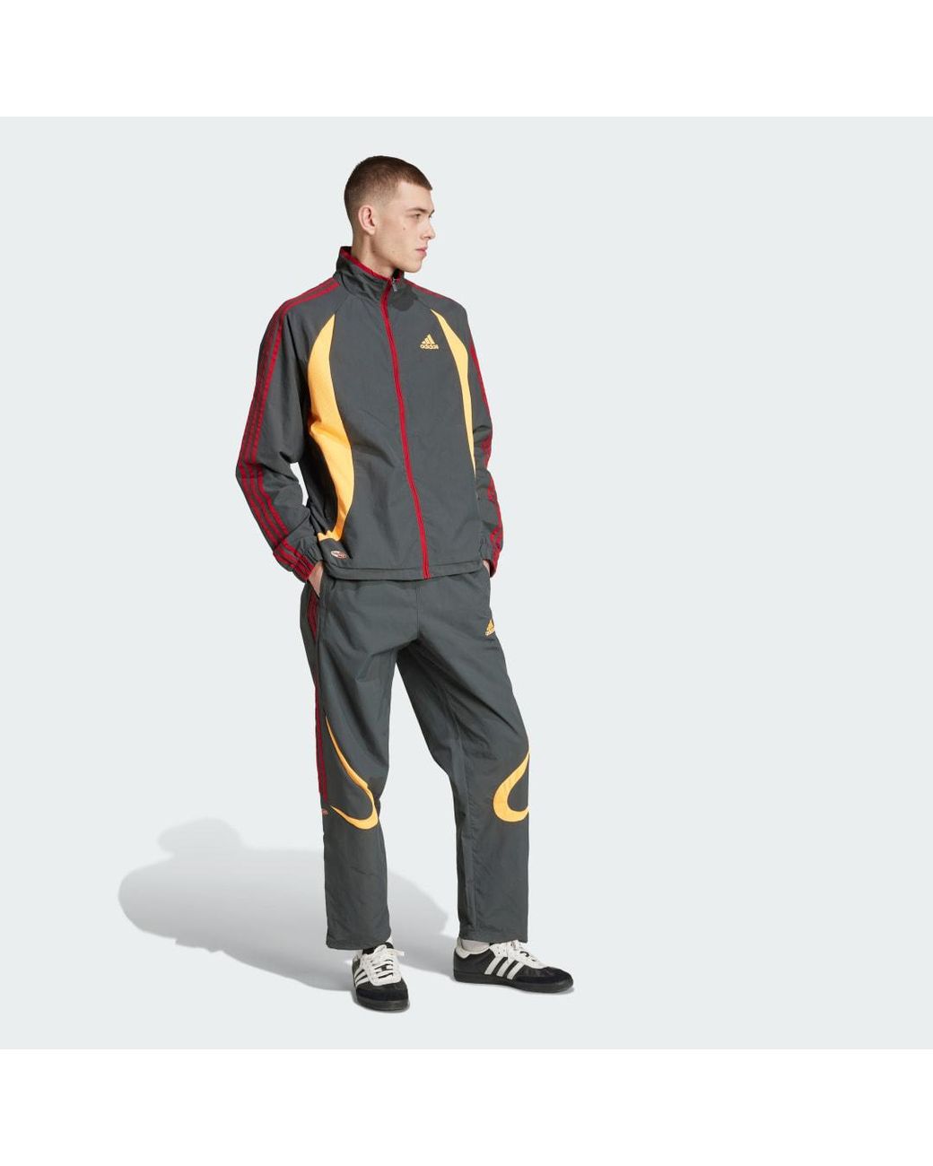 Adidas Gray Climacool Track Pants for men