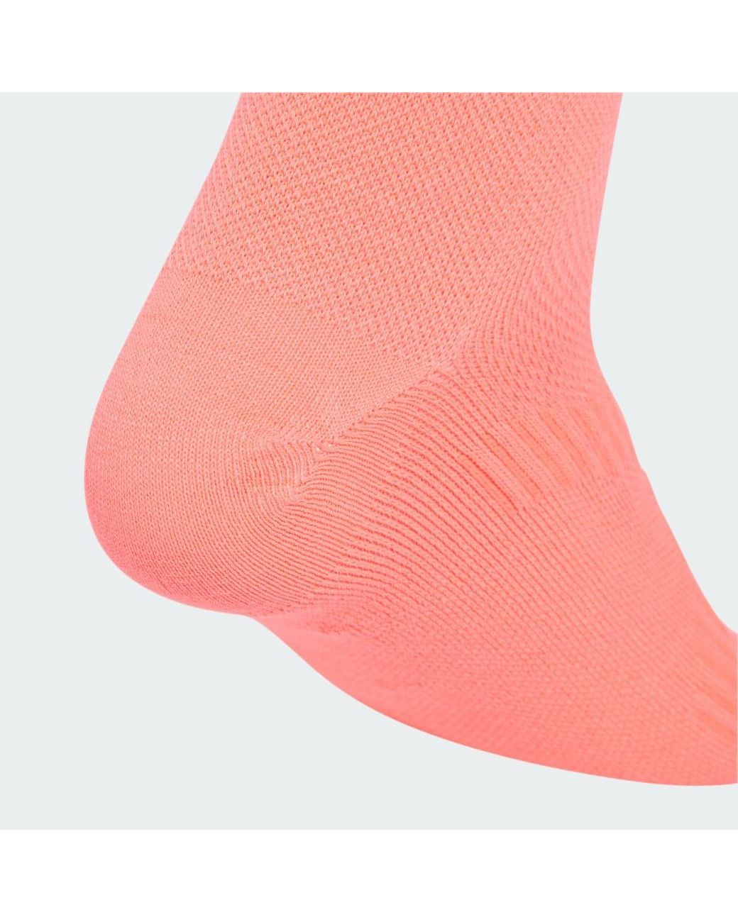 Adidas Pink Running Message Crew Socks