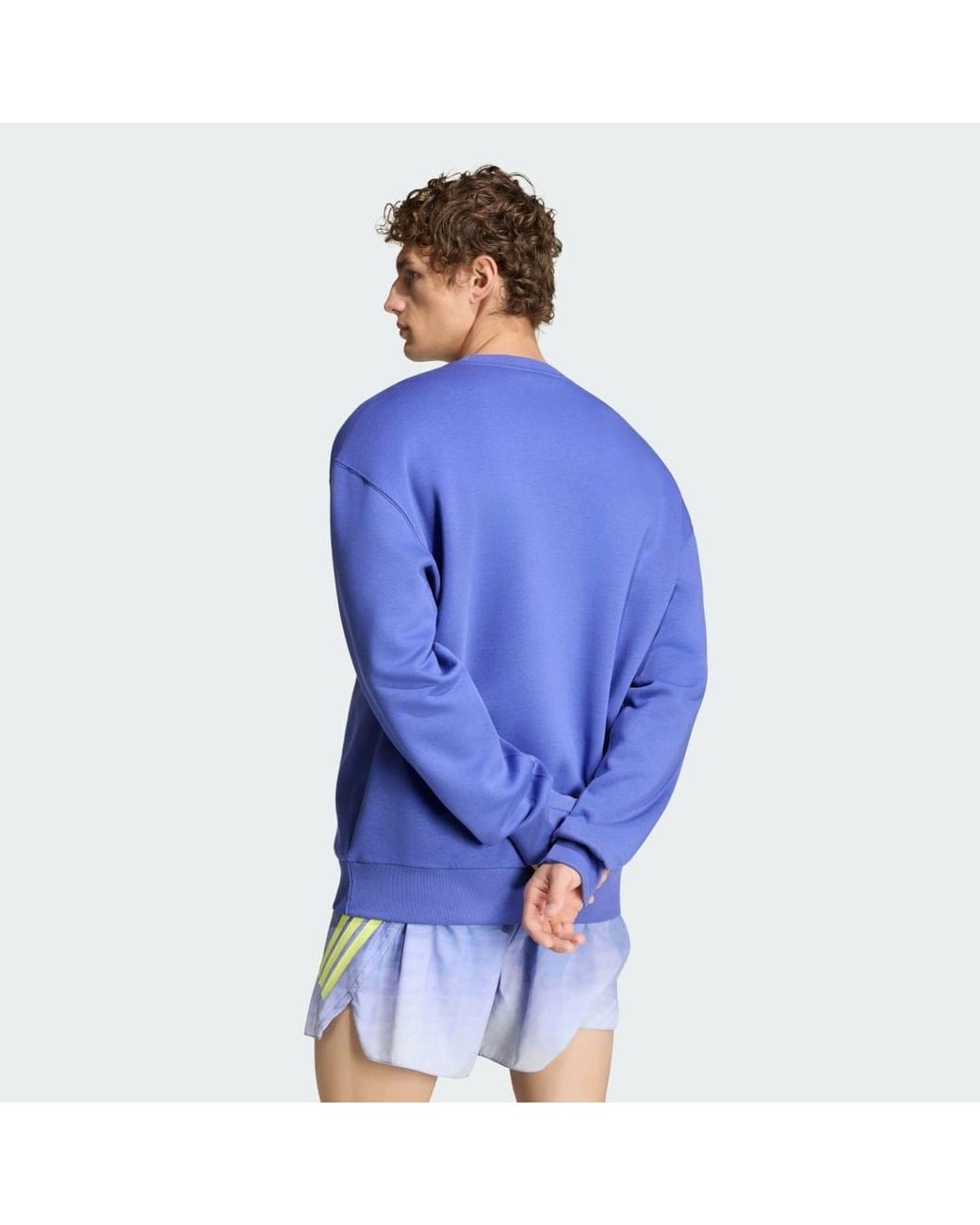 Adidas Blue Bmw Berlin- Marathon 2026 All Szn Sweatshirt for men