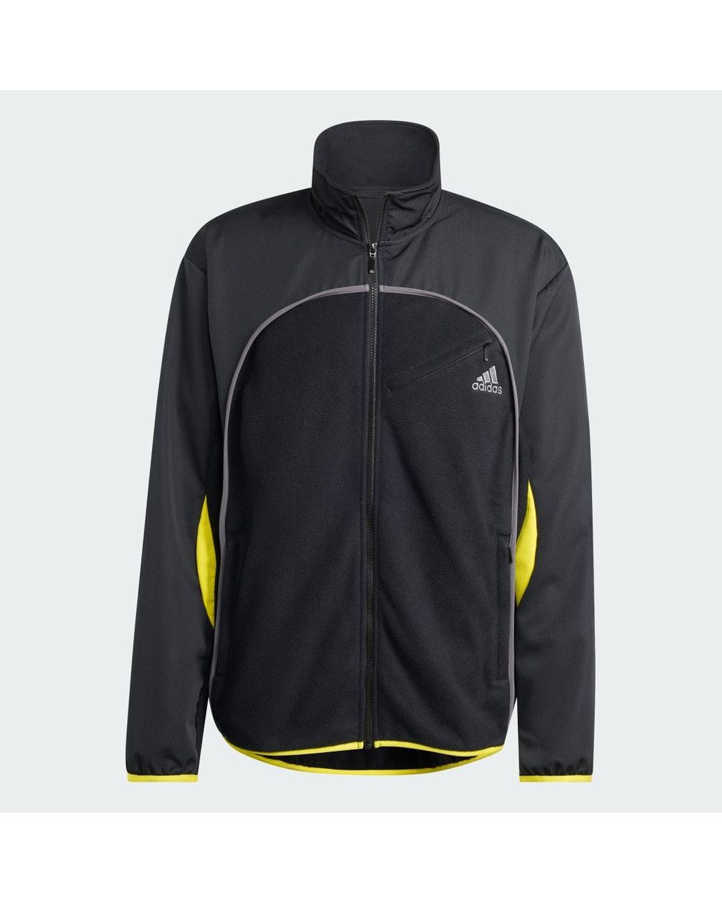 Adidas Blue Polarfleece Track Top for men