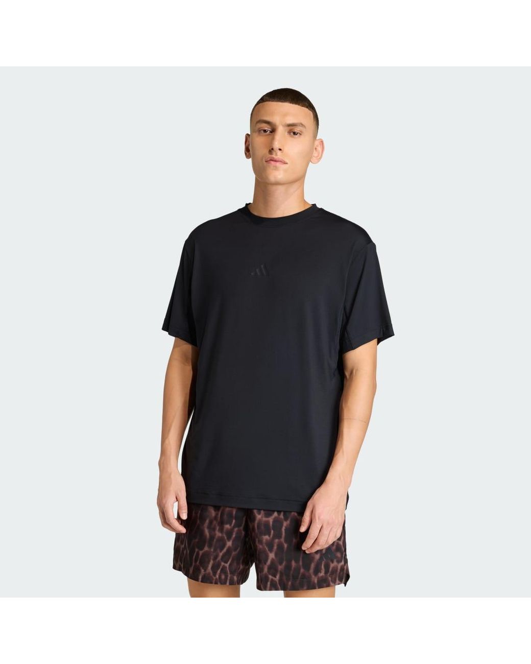 Adidas Originals Black T-Shirt Adidas Puremotion T-Shirt for men