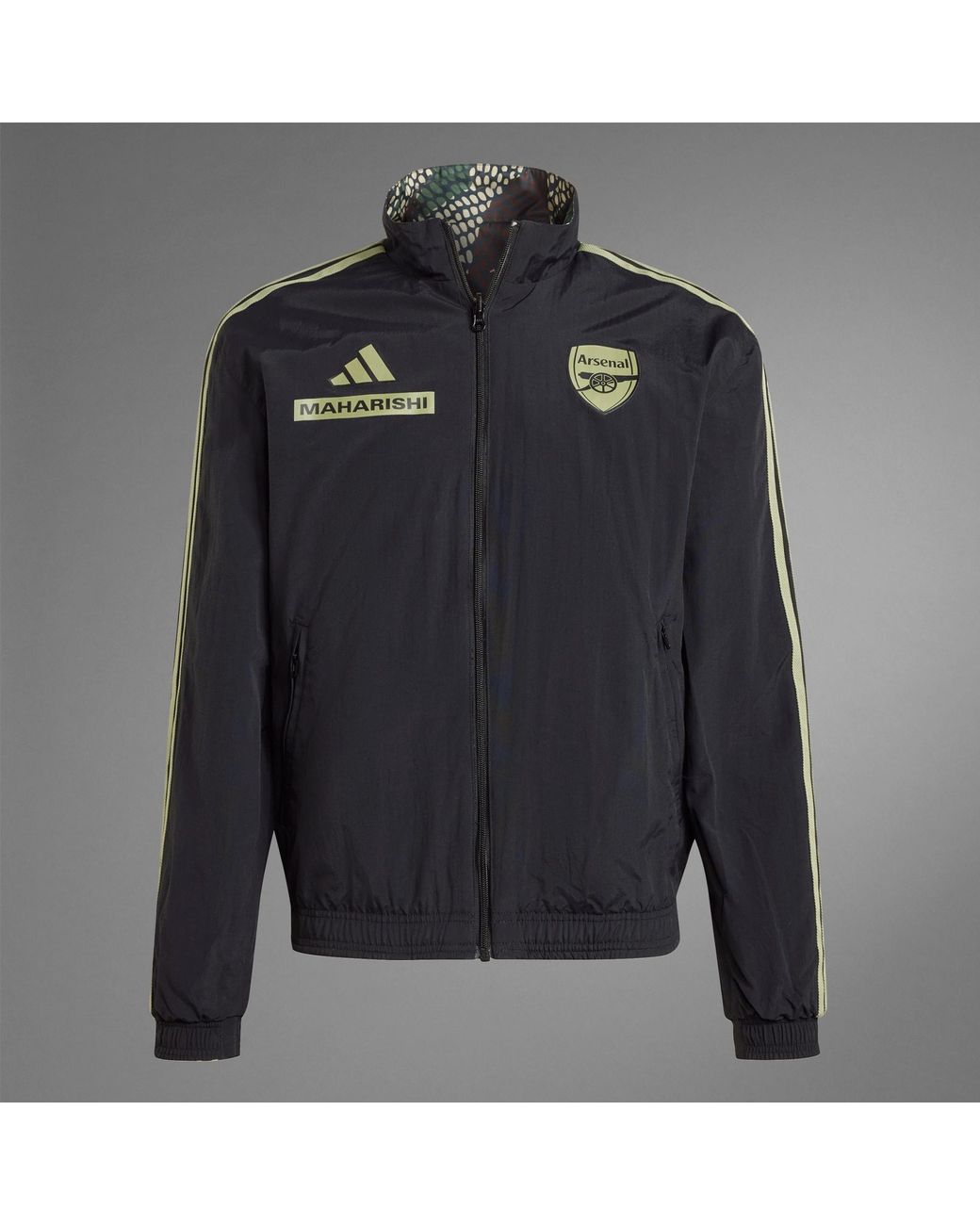 MAHARISHI Arsenal ジャケット adidas Arsenal x Maharishi 23/24 Anthem Jacket - Black