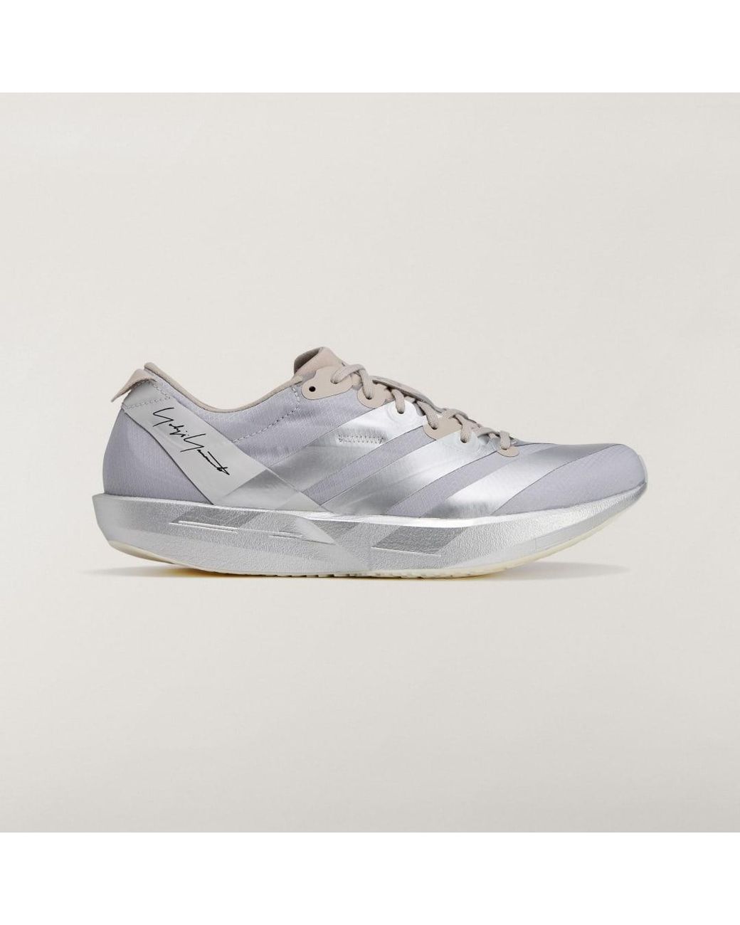 Adidas Gray Y-3 Adios 9 Shoes for men